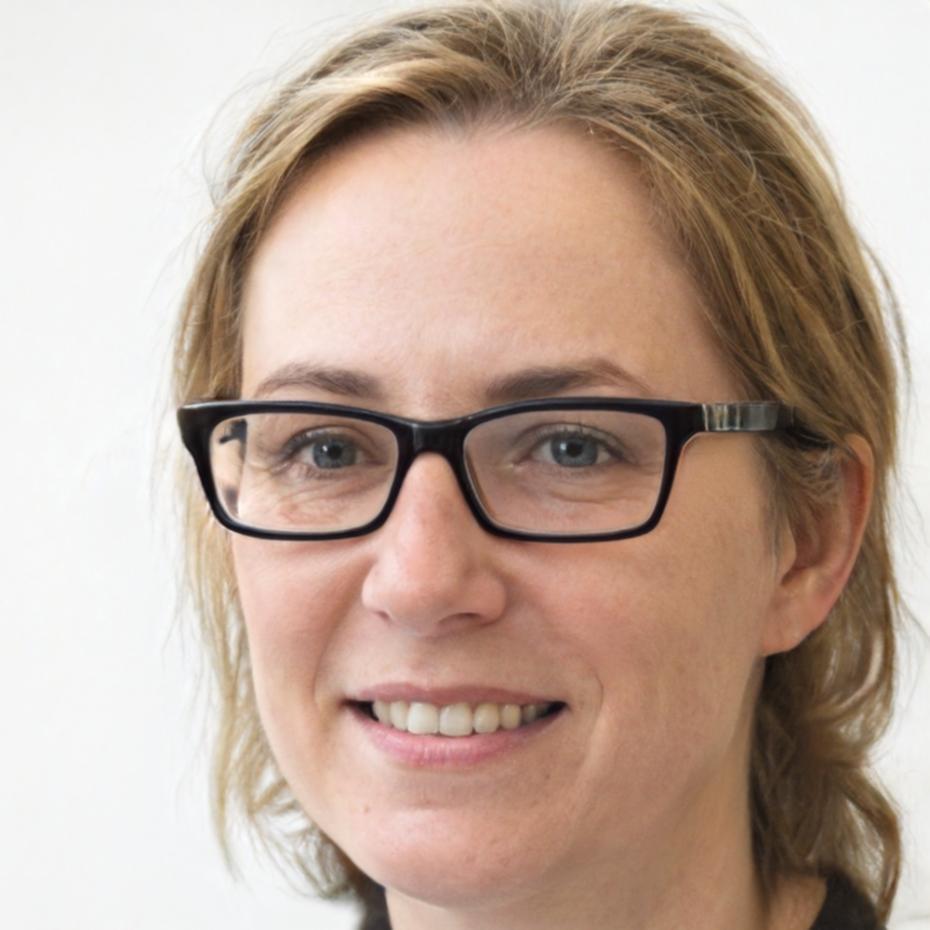 Nuestra directora de innovación financiera durante una sesión de mentoría